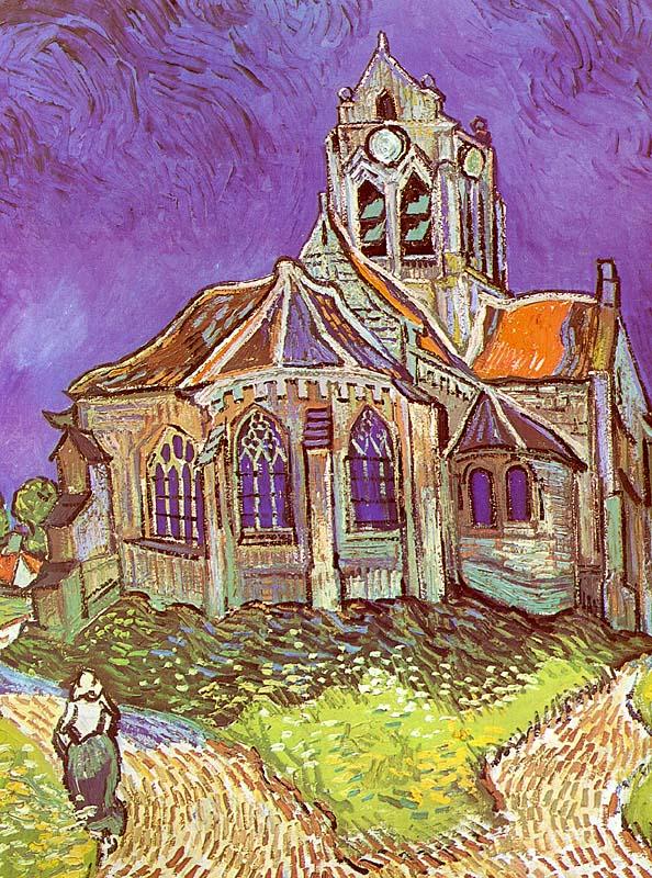 Vincent Van Gogh Church at Auvers